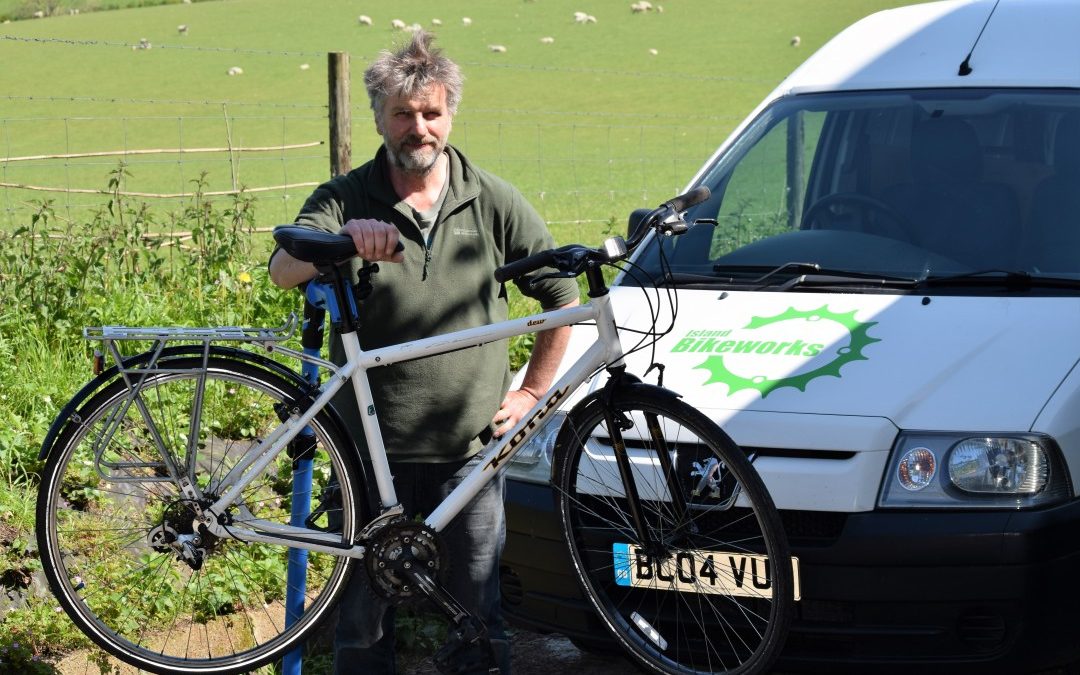 Changing gear: Island Bikeworks is a new start for Nick, after 31 years