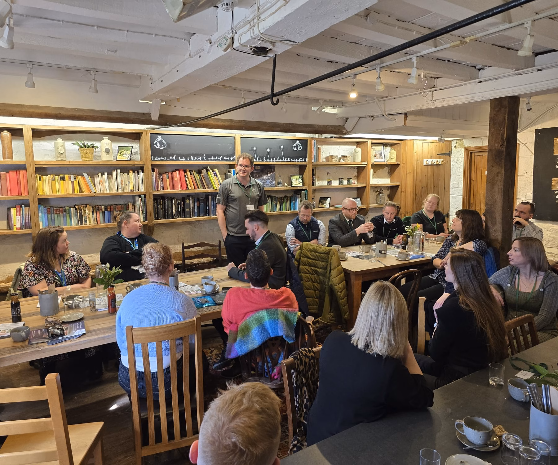 Networking Brunch at The Garlic Farm