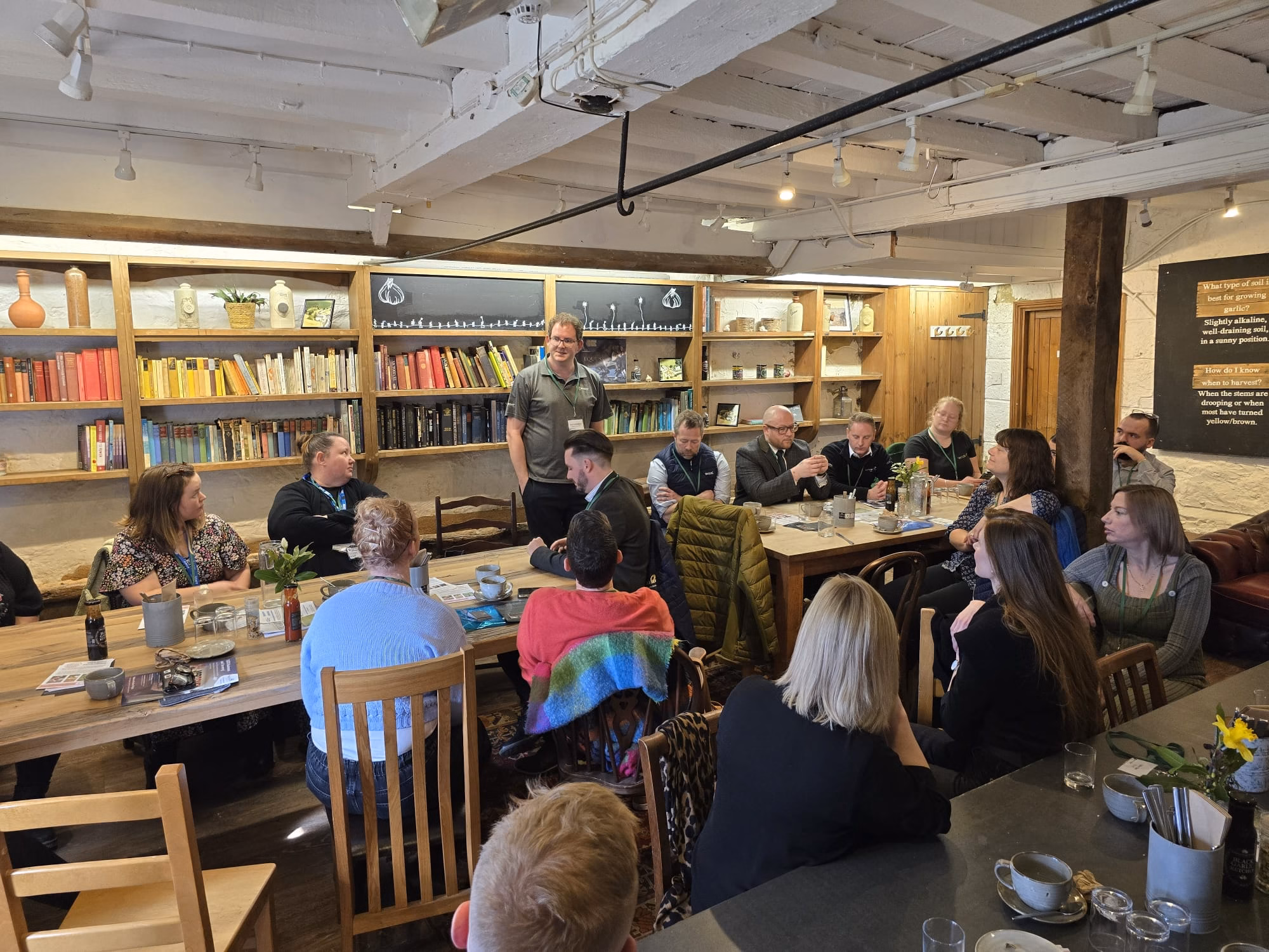 Networking Brunch at The Garlic Farm